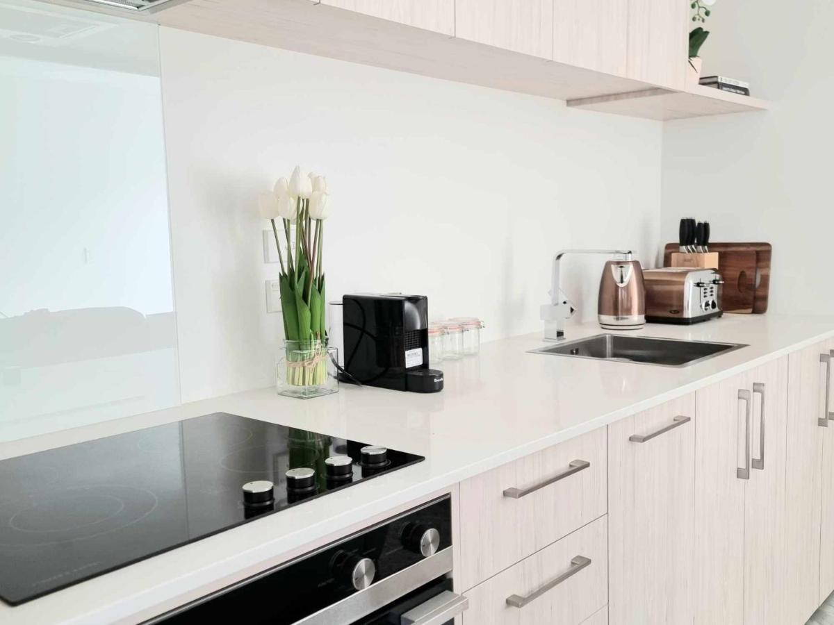 Elegant Cbd Apartment Christchurch Buitenkant foto